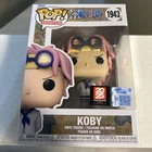 Funko One Piece Koby #1943 Anime Con 2025 With Protector