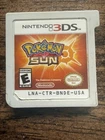 Pokémon Sun (Nintendo 3DS, 2016) Authentic Tested Game Only