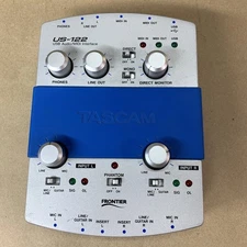 Tascam Frontier US-122 2-channel Recording USB Audio MIDI Interface UNTESTED