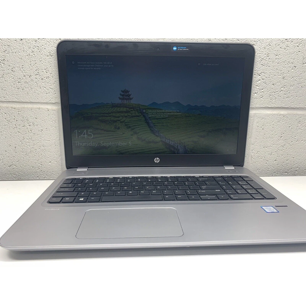 HP ProBook 8 GB RAM PC 500-749 GB Hard Drive Capacity Laptops