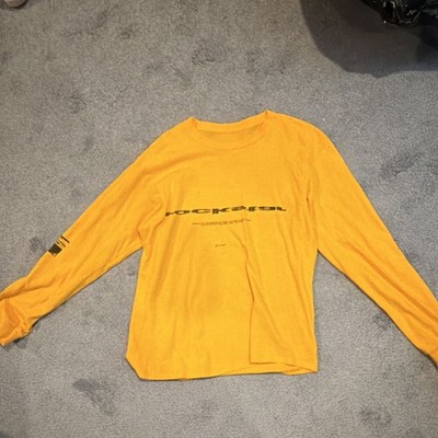 Post Malone Rockstar Logo Graphic Print Crew Neck Long Sleeve T-Shirt M