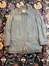 1950S Sport Jacket Work Jacket Gabardine Size Medium 22x30.5 Has Damage