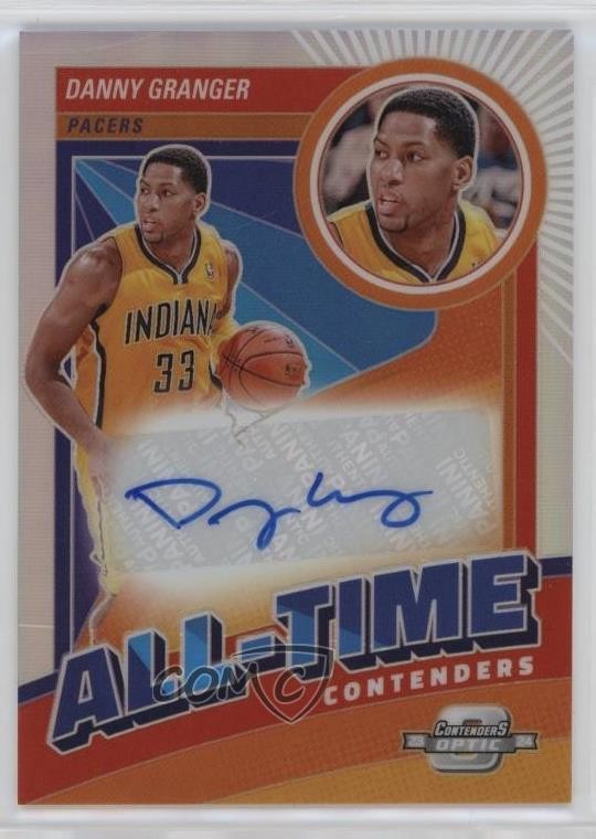 2023-24 Panini Contenders Optic All-Time 56/125 Danny Granger #AT-DNY Auto 1ow5
