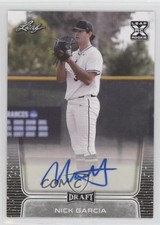 2020 Leaf Draft Auto Nick Garcia #BA-NG2 Auto 4z8