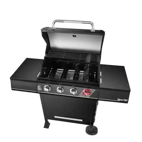 Dyna-Glo 4-Burner Propane Gas Grill Matte Black DGH450CRP w/TriVantage (2-Aisle) - Image 4 of 4