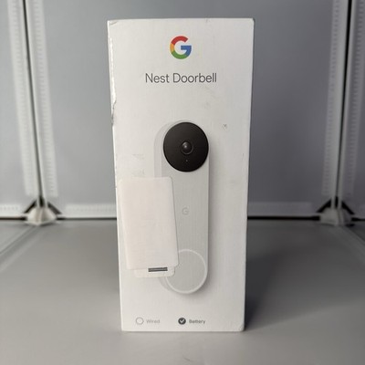 Google Nest GWX3T GA01318-GB WiFi Smart Video Doorbell (Battery) - White