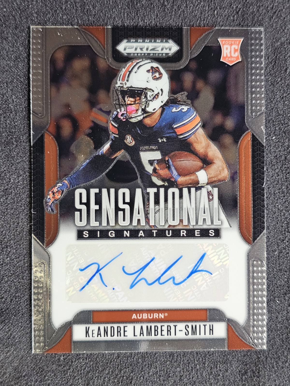 2025 Prizm Draft Keandre Lambert-Smith Sensational Signatures #SS-KLS RC Auto