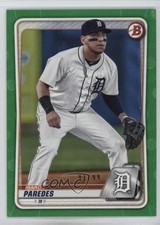 2020 Bowman Prospects Green /99 Isaac Paredes #BP-120 1s6p