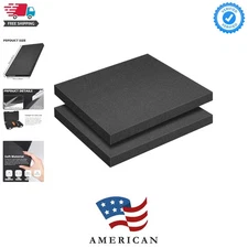 16 x 12 x 1.5 Inch Soft Polyurethane Foam Sheets – 2 Pack for Storage & Crafts