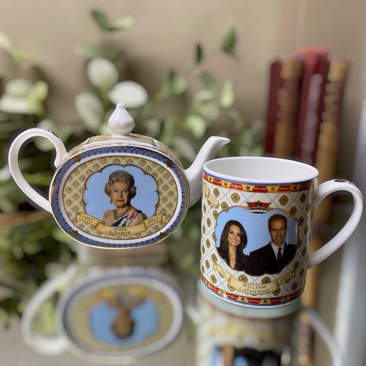 Elizabeth II (1952-2022) Royal Mug Historical Royalty Collectibles