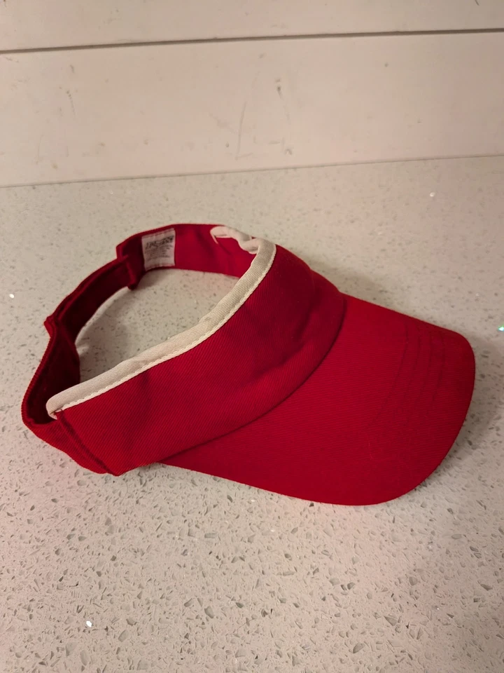 Fox Racing 45 Adjustable Visor HAT/CAP Red/White ONE SIZE - Image 2 of 4