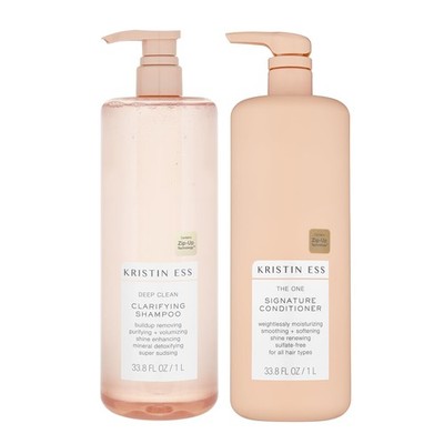 Deep Clean Clarifying Shampoo and Conditioner Set for Oily Hair 33.8 fl oz
