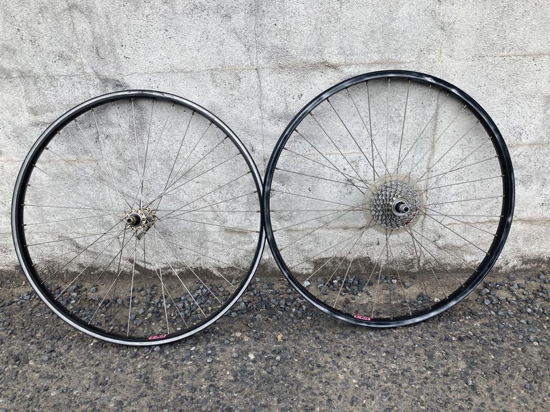 ARAYA RM17 ホイールセット　26インチ　old mtb ARAYA 「アラヤ」 RM-17 DEORE LXハブ 26インチ シマノ7速