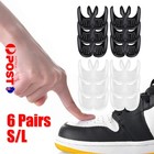6 Pairs Anti Crease Shield Shoe Sneaker Protector Care Guard Comfortable E