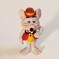 Vintage 1983 Pizza Time Theater Chuck E Cheese 2.5" Figure ShowBiz Mouse