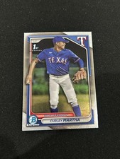 Curley Martha 1st Bowman Chrome BCP-168 Rangers