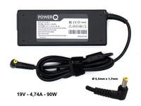 Netzteil Powerq 90W 19V 4,74A (5,5X1,7Mm) FüR Packard Bell Easynote LJ71