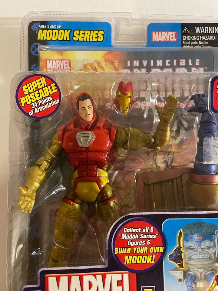 MARVEL LEGENDS “THOR BUSTER IRON MAN”. MODOK SERIES BAF RIGHT ARM. 2006 ToyBiz - Image 2 of 4