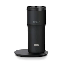 Ember Travel Mug 2+, 12 oz, Temperature Control Smart Travel Mug, Black