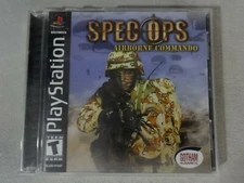 Spec Ops: Airborne Commando Playstation One PS1 PSX Game Complete