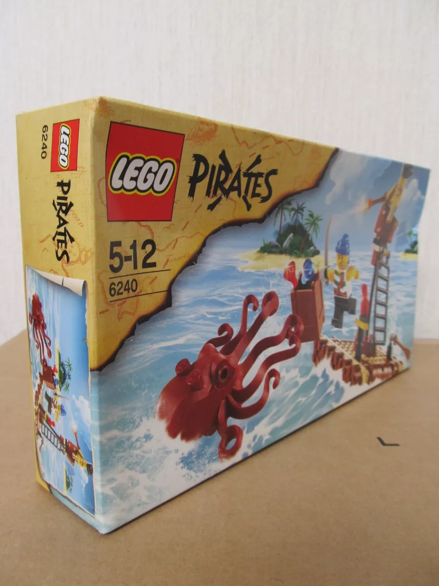 LEGO Pirates 6240 Kraken Attackin New Sealed Unopend Box Has Dented Damege
