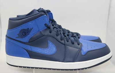 nike air jordan 1 retro mid obsidian royal