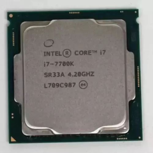 Intel Core I7-7700K Processor 4.2 GHz Quad-Core LGA 1151 SR33A CPU I7-7700K
