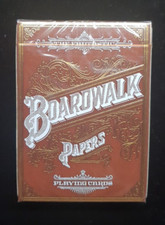 BOARDWALK PAPERS DECK OF PLAYING CARDS BY EPCC  BLUE CROWN POKER MAGIC TRICKS