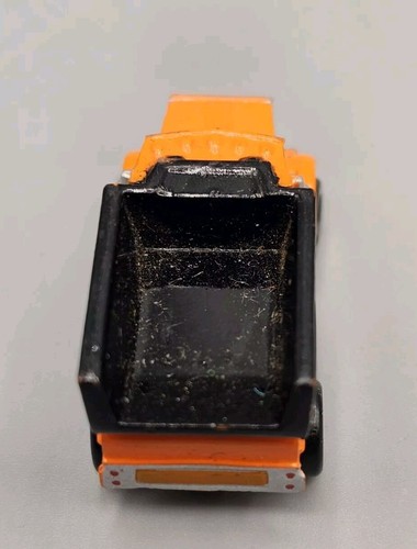 (4) 1987 Micro Machines Orange Dump Trunk & (1) Orange Front End Loader - Galoob - Picture 4 of 11