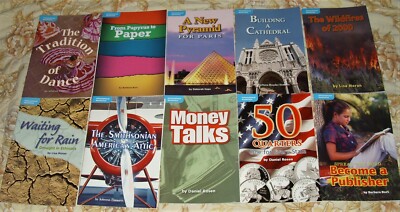 NewBooks:20-(10-INF-SS,7-Real.Fict,3-Hist.F)-6th Gr. Read.Level Macmillan McGraw