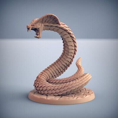 Serpente Gigante Cobra Miniature 3d Compatible With Dungeons -  Norway