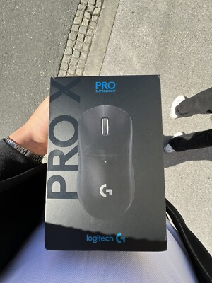 Logitech PRO X SUPERLIGHT Gaming-Maus - Schwarz