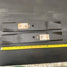 Set of 2 16 13/16" x 1/2" Mower Blades Snapper 7079369 Rotary 15-6185