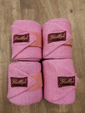 Pink Glitter Gallop Set Of 4 Bandages CAL 2345
