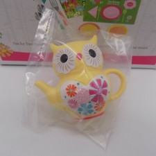 NEW American Girl 2016 Wellie Wishers Tea for Two Party REPLACEMENT Owl Tea Pot