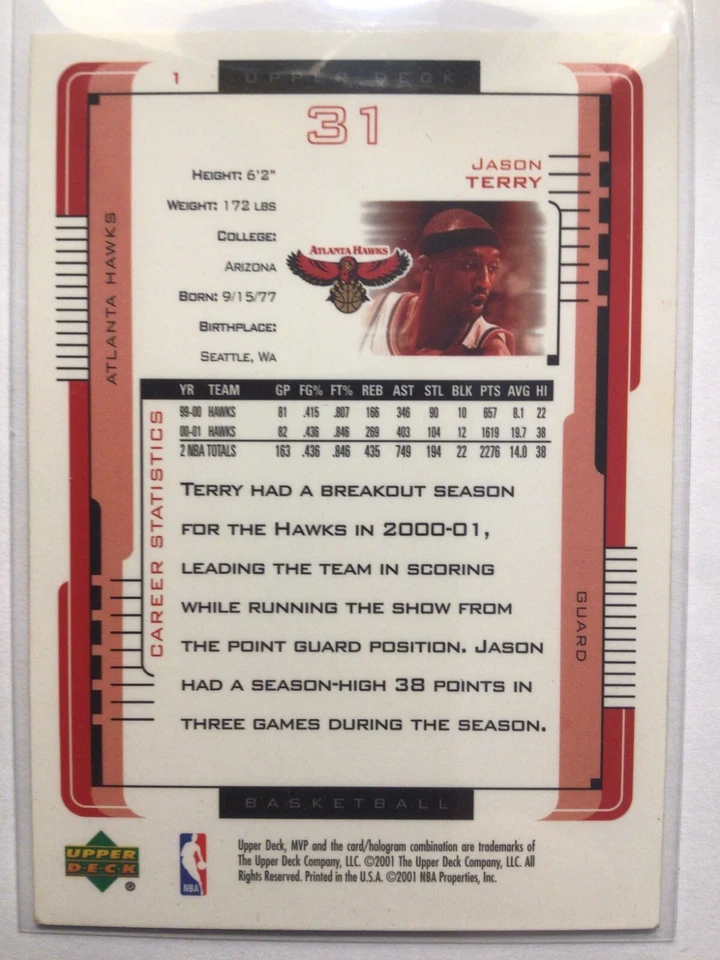 2001-2002 Upper Deck MVP Basketball Base Set #1-201 PYC Complete Your Set! - Image 2 of 2