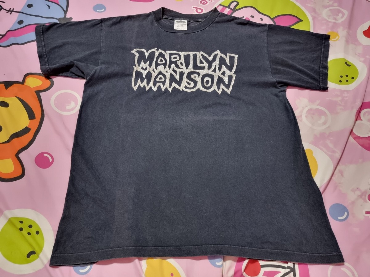 rare Vintage 1995 90s Marilyn Manson Everlasting Co*ksu*ker t
