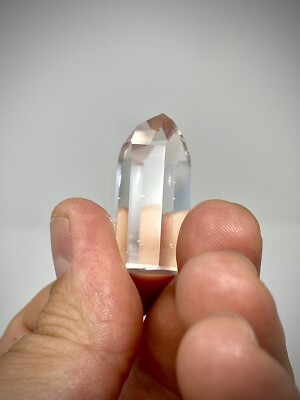 Clear Quartz Crystal Stone 1'' Natural Mineral From Brazil Wand Specimen By ZENDA