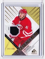 16-17 2016-17 SP Game Used Gold #198 Trevor Carrick Jersey Rookies 193/399 