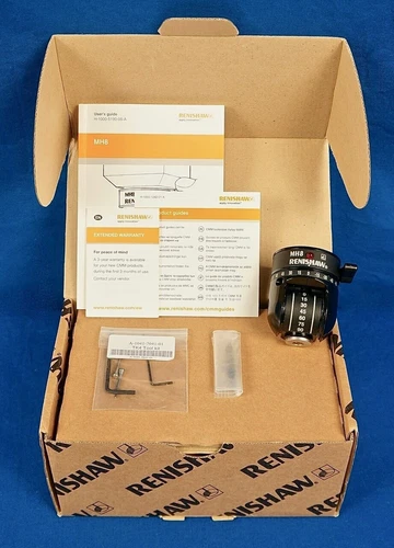 Renishaw MH8 CMM Manual Indexible Probe Head New in Box 1 Year Warranty