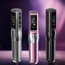 Wireless Tattoo Pen,Rotary Tattoo Gun Lightweight LED Digital Display Slim Frame