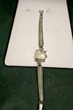Gruen 14K 292R Ladies Watch 17 Jewels With Diamonds Working