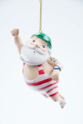 Goodwill Beach Santa Nikolaus Weihnachtsmann Christbaumschmuck Weihnachtsschmuck