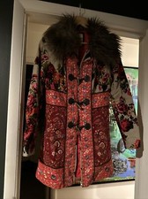 Anthropologie Elevenses Karelia Coat Faux Fur Blazer Jacket 6 Small Euc Sweater