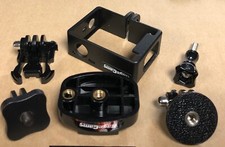 FRAME MOUNT CASE HDMI USB ACCESS SKELETON FOR GOPRO HERO3 4 BLACK NAKED CAMERA