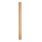 Square Newel Post Oak Square Stair Post 1500mm x 90mm x 90mm Select full or half