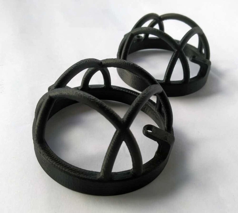 4 Lamp Guards, light covers for Land Rover Defender / County - image 2 of 4