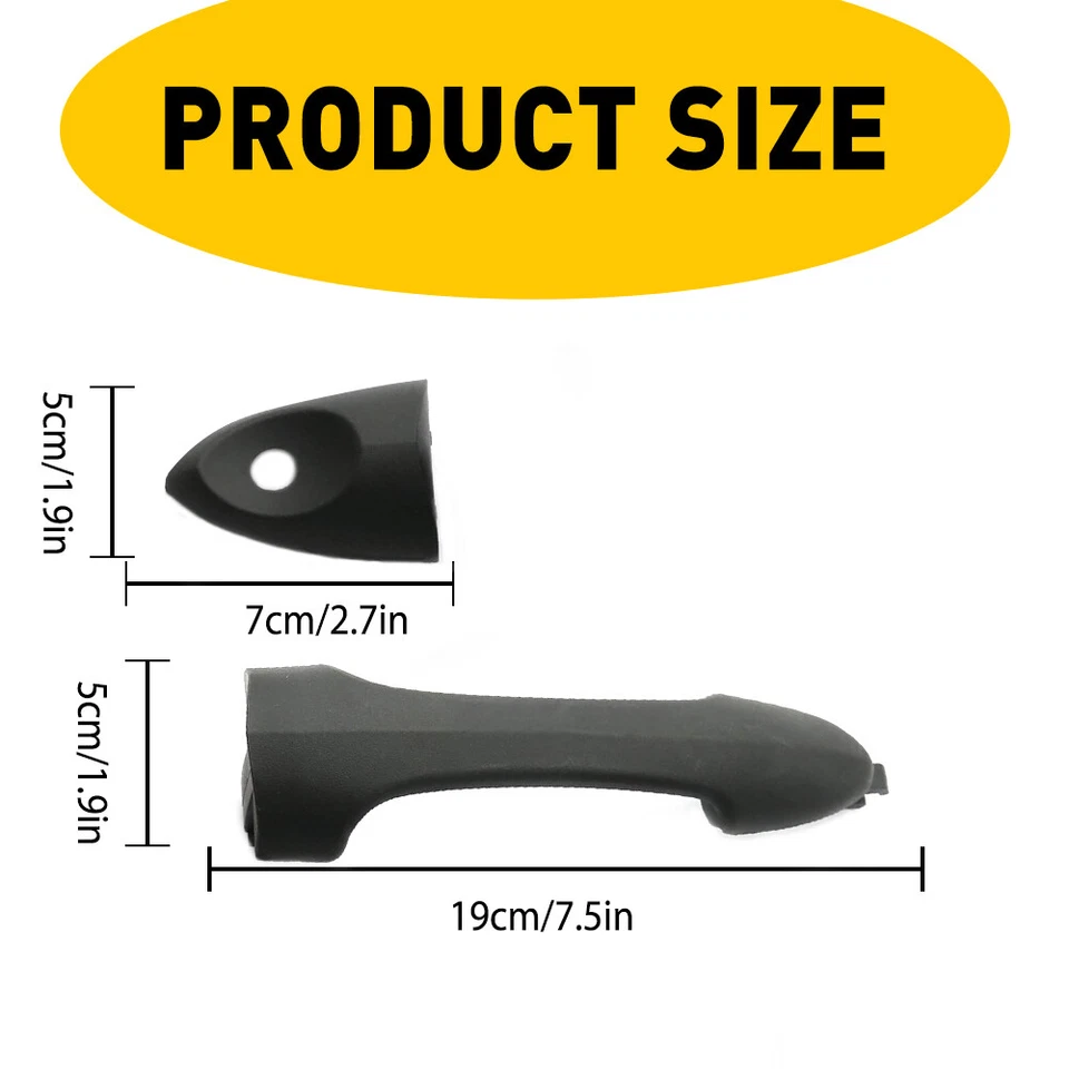 Manija de puerta exterior lado conductor/pasajero para Mazda Tribute 2001-2006 Foto 3 de 4