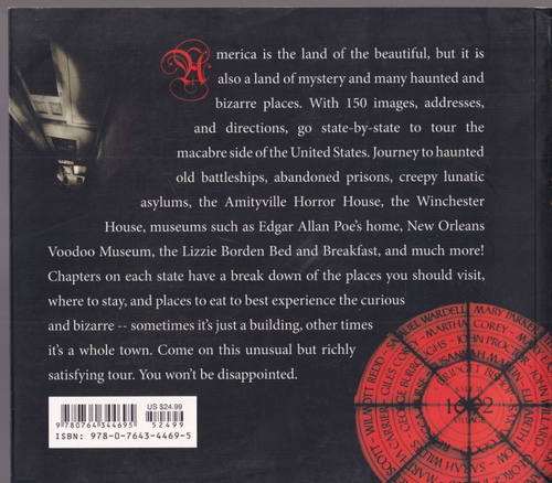 EERIE AMERICA: TRAVEL GUIDE TO THE MACABRE by Eric R. Vernor (2014 TPB){G2} - Foto 2 di 3