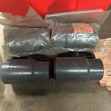 5 Lot New Hayward 1-1/2" PVC True Union Ball Valve. PVC/Viton. Slip Not Threaded